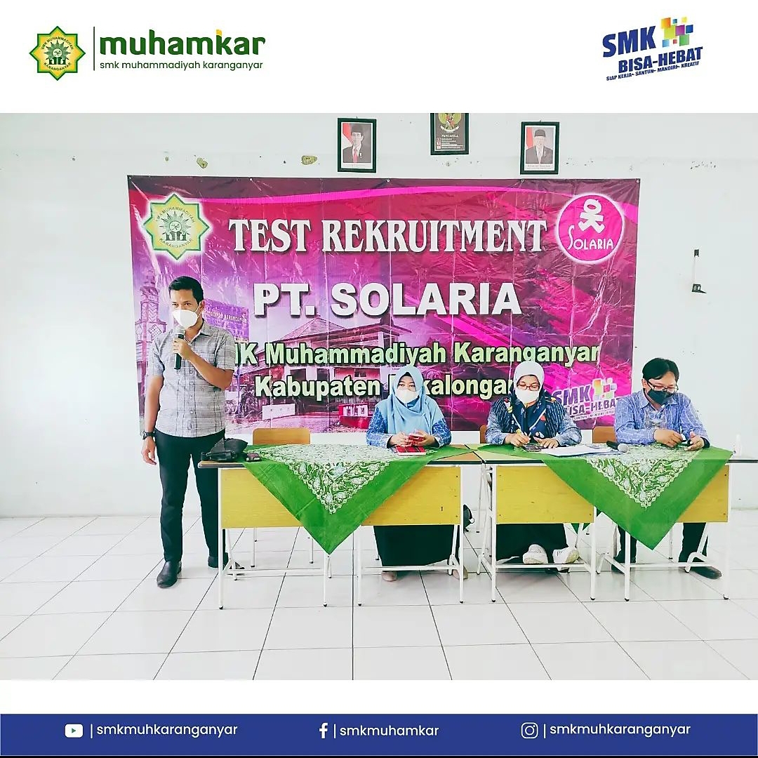 Info Lowongan Kerja RESTAURANT SOLARIA BKK SMK Muhamkar